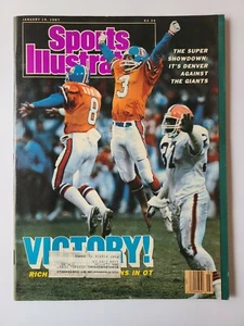Sports Illustrated John Elway Denver Broncos Conference Title Jan 19, 1987 - Picture 1 of 8