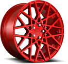 Alloy Wheels 19" Rotiform BLQ Red For Chrysler Crossfire 04-08
