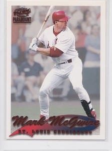 Mark McGwire Insert Parallel Numbered - Choose From List - 4 Dollar BIN