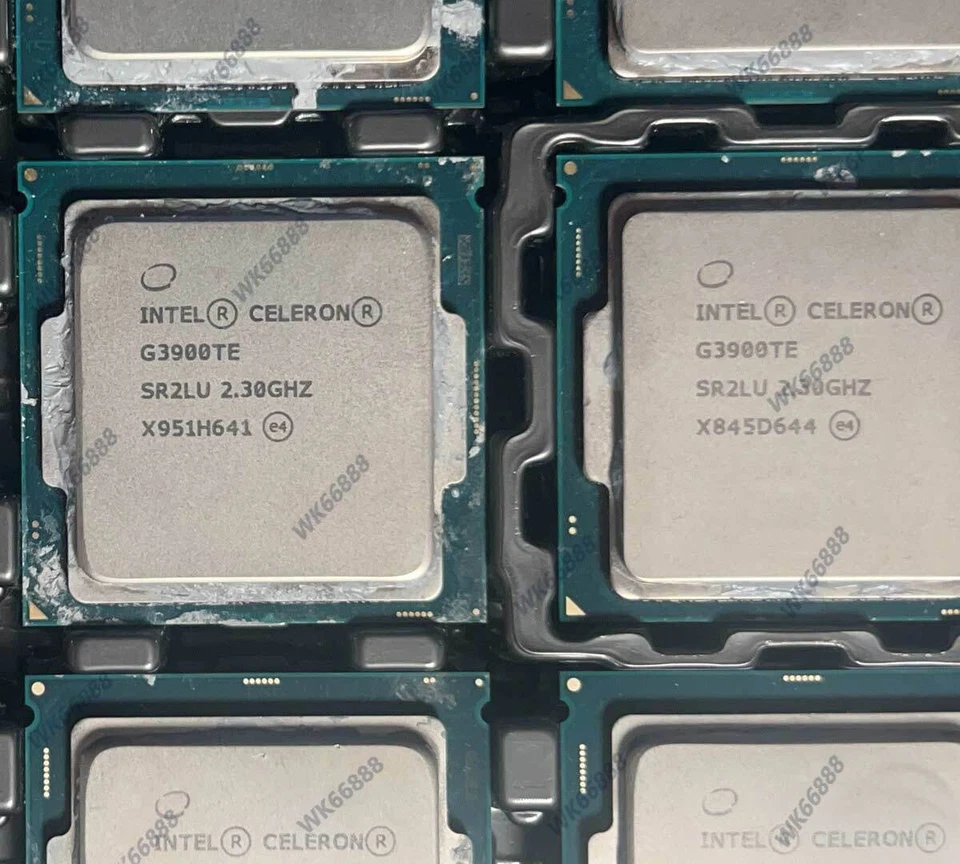 Intel Celeron G3900TE GR2LU Skylake dual-core 2.3GHz LGA 1151 CPU processor - Image 1 of 1