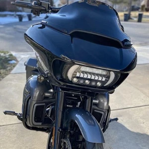 Proyector de faros LED DRL señal de giro para Harley Road Glide 2015-2023 faro - Imagen 1 de 15