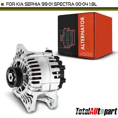 Alternador para Kia Sephia 1999-2001 Spectra 2000-2004 1,8 L 110 Amp CW 4 ranuras Foto 1 de 4