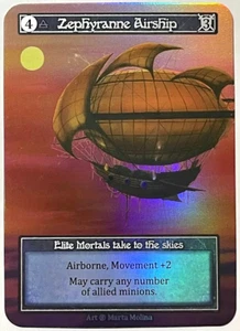 Zephyranne Airship Elite FOIL SUMMER Beta Sorcery: Contested Realm TCG NM - Picture 1 of 1