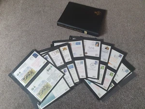 GB RAF Collection of 44 Signed Covers In An Album - Picture 1 of 13
