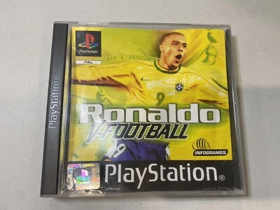 Ronaldo V Football (Playstation PS1 Game) - image 1 of 3
