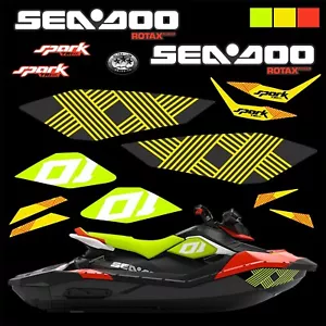 SEADOO SPARK TRIXX / Replica Of The Originals / Set Decal / Stickers - Bild 1 von 5