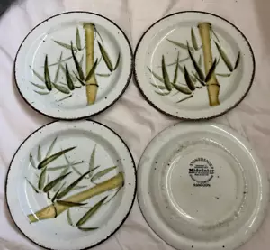 Midwinter Stonehenge Rangoon Bamboo 7" Plates Set Of 4 - Picture 1 of 1