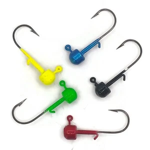 Ned Rig Mushroom Jig Head Hook Lot Bass Walleye Crappie Perch Fishing Lures Lot - Picture 1 of 40