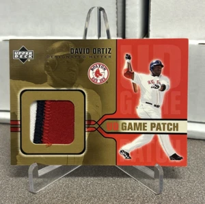 2005 Upper Deck UD Game Patch David Ortiz 3 Color Relic SP Print /45 - Picture 1 of 2