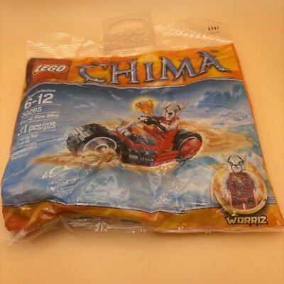 LEGO Chima WORRIZ' FIRE BIKE 30265 SEALED Polybag *Ships in Box* - Image 1 of 2