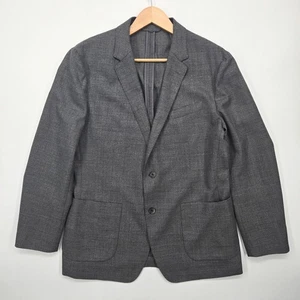 Blazer de lana ajustado Bonobos 44R gris Vitale Barberis Canonico deconstruido - Imagen 1 de 8