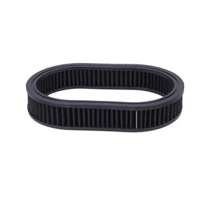 12" x 2" Oval Wiederverwendbar Waschbar Luftreiniger Filterelement (SCHWARZ) - Bild 1 von 6