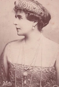 Princess Maria of Romania QUEEN of YUGOSLAVIA - RPPC Postcard ROYALTY #14 - Picture 1 of 2