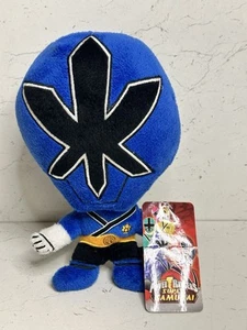 Peluche de peluche Super Samurai Blue Power Rangers nuevo con etiquetas 25 cm - Imagen 1 de 2