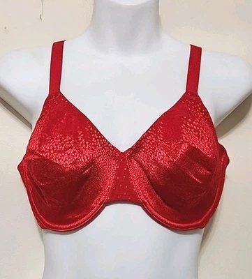 Sutiã Wacoal 34D Back Appeal Underwire vermelho 855303 - Imagem 1 de 4