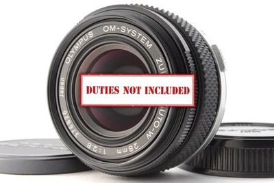 LATE [Top MINT] Olympus OM-SYSTEM Zuiko Auto-W 28mm f/2.8 Wide Angle From JAPAN - Image 1 of 4