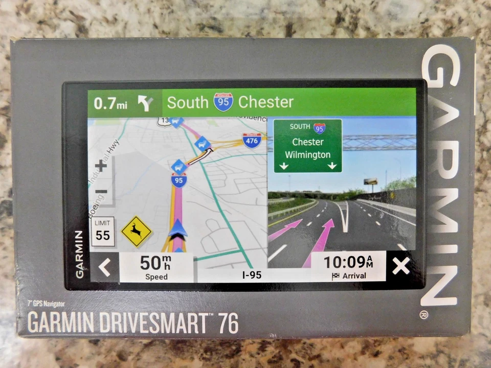 Garmin DriveSmart 76 7" GPS with Built-In Bluetooth New - Image 1 of 1
