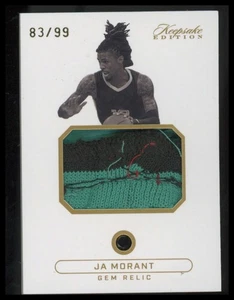 2024 Keepsake - Gem Relic # 83/99 - Ja Morant - Grizzlies - Bild 1 von 2