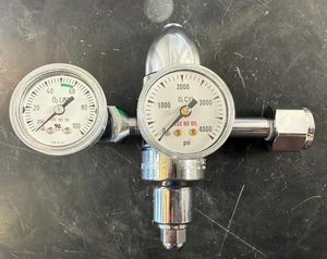 Victor Dual Stage Oxygen Regulator 55PSI - Picture 1 of 9
