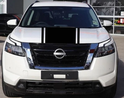 Calcomanías adhesivas para puerta trasera con gráficos a rayas para capó Nissan Pathfinder 4x4 utilitario Foto 1 de 4