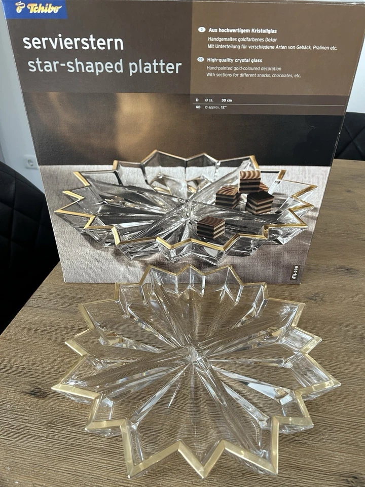 Tchibo Servierstern Glasschale Stern - Wie Neu! - Bild 1 von 1