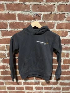 Mclaren Formula 1 Team Youth Boys Black Graphic Hooded Jumpsuit Size 7/8 - Picture 1 of 6