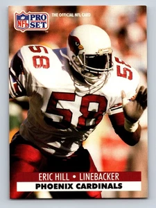 1991 Pro Set - Eric Hill #623 Phoenix Cardinals - Picture 1 of 2