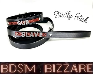 Bondage Kit Collar Restraint Sexy Fetish Club BDSM Gimp Slut Hotwife Sissy Slave - Picture 1 of 9