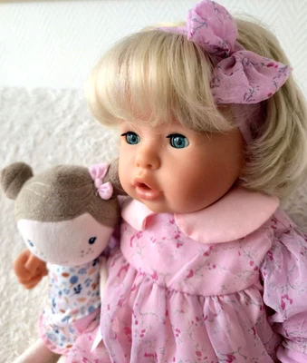 Zapf Puppe Chou Chou Bijoux blond 04 Babypuppe 48 cm 1998 Spielpuppe + Zubehör - Bild 1 von 4