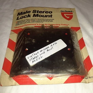 Montaje de bloqueo estéreo macho On-Guard vintage No. 5112 - Imagen 1 de 1