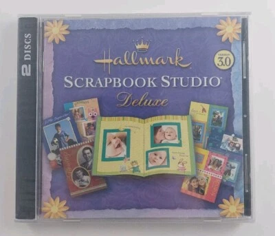 NEW Hallmark Scrapbook Studio Deluxe Version 3.0 (2-Disc PC, Creative Home 2005) - Image 1 of 3