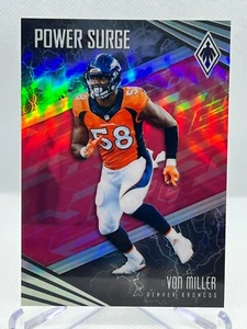 VON MILLER 2017 Panini Phoenix #PS-18 Power Surge PINK Parallel Insert /199 - Picture 1 of 2