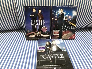 Castle: The Complete 1,2,3 Seasons - DVD set - Nathan Fillion TV Series 1-3