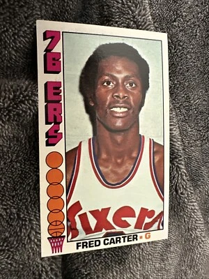 1976-77 Topps Basketball Fred Carter #111 76'ers Nm - Image 1 of 2