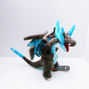 Pokemon Center Original Mega Charizard Plush Stuffed Toy Doll New With Tags 11" - Afbeelding 1 van 12