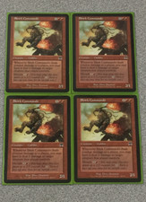 MAGIC THE GATHERING - SKIRK COMMANDO 4XPLAYSET - ONSLAUGHT - COMMON - LP