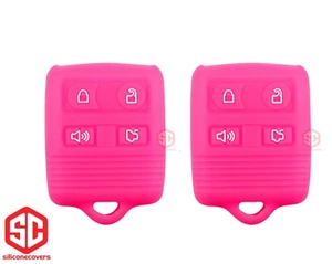 2x New Key Fob Remote Silicone Cover Fit / For Ford Lincoln Mercury Mazda. - Picture 1 of 2