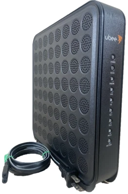 Ubee DVW32CB Advanced Wireless Voice Gateway Modem & Router & Power Cord - Image 1 of 4