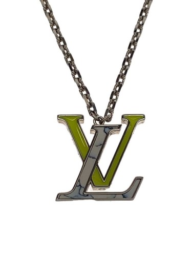 LOUIS VUITTON（LV） Collana LOUIS VUITTON colori lunga logo giallo placcato L multicolore con