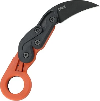 CRKT PROVOKE 4041O Morphing Karambit Orange Handle Knife - Image 1 of 4