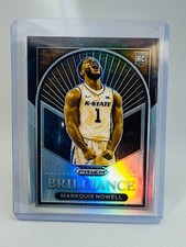 2023 Panini Prizm Draft Picks Markquis Nowell RC Brilliance Silver #15
