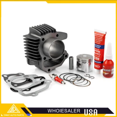 Cylinder Piston Gasket Top End Rebuild Kit for Yamaha Badger 80 YFM80 1985-2001 - Image 1 of 4