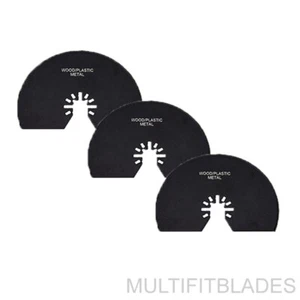 3 x 4" Quick Release Multi-Tool Circular Saw Blades - Rockwell Hyperlock Fit - Picture 1 of 1