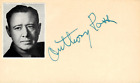 Anthony Ross Signed Auto 3x5 Index Card Gunfighter