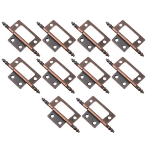 10pcs Concealed Cabinet Hinges Spring Loaded Heavy Duty Gate Small - Picture 1 of 12
