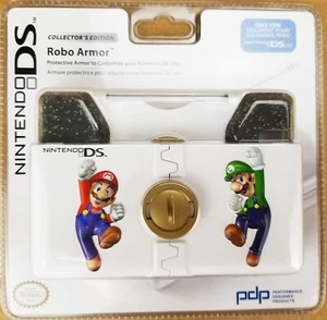 Mario & Luigi Nintendo DS Lite NDSL Robo Armor Estuche Rígido Recubrimiento de Carcasa - Imagen 1 de 6