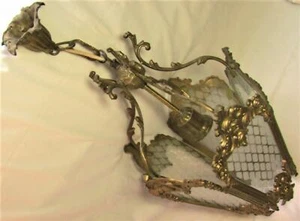 VINTAGE SOVIÉTICO Ruso Antiguo Raro Candelabro Latón Antiguo URSS - Imagen 1 de 7