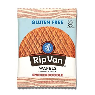 Rip Van Gluten-Free Snickerdoodle Stroopwafel Healthy Gluten-Free Snacks Non-... - Image 1 of 4