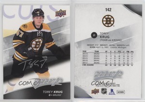 2017-18 Upper Deck MVP Silver Script Torey Krug #142