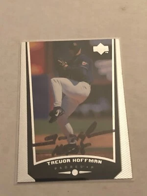 1999 Upper Deck Trevor Hoffman (HoF) Auto #192 - Image 1 of 3